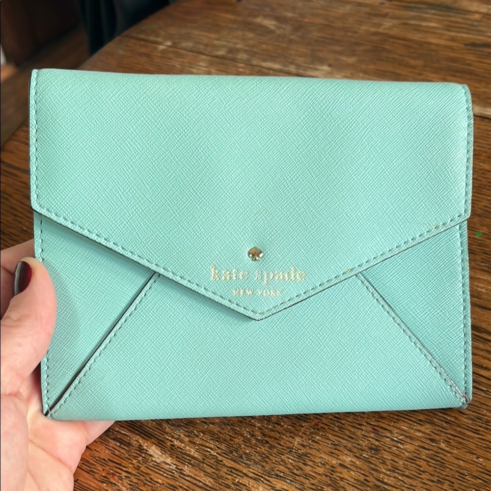 Kate Spade Cedar Street Monday Crossbody Robin's Egg Blue MISSING STRAP